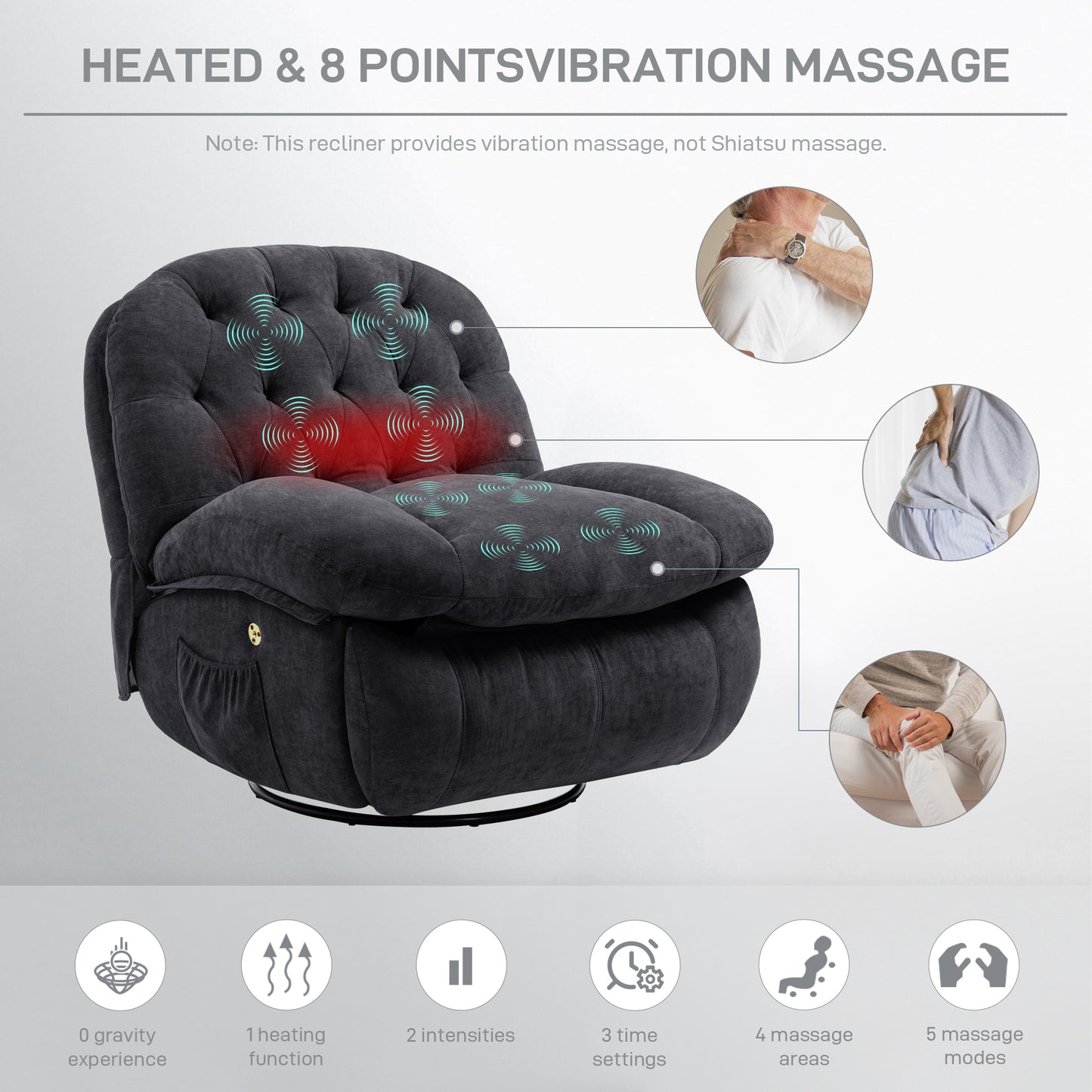 Recliner Chair SP-9036-Grey