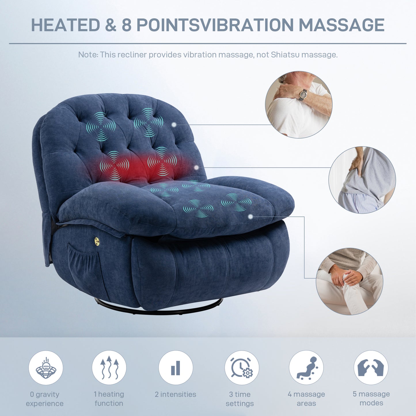 Recliner Chair SP-9036-Blue