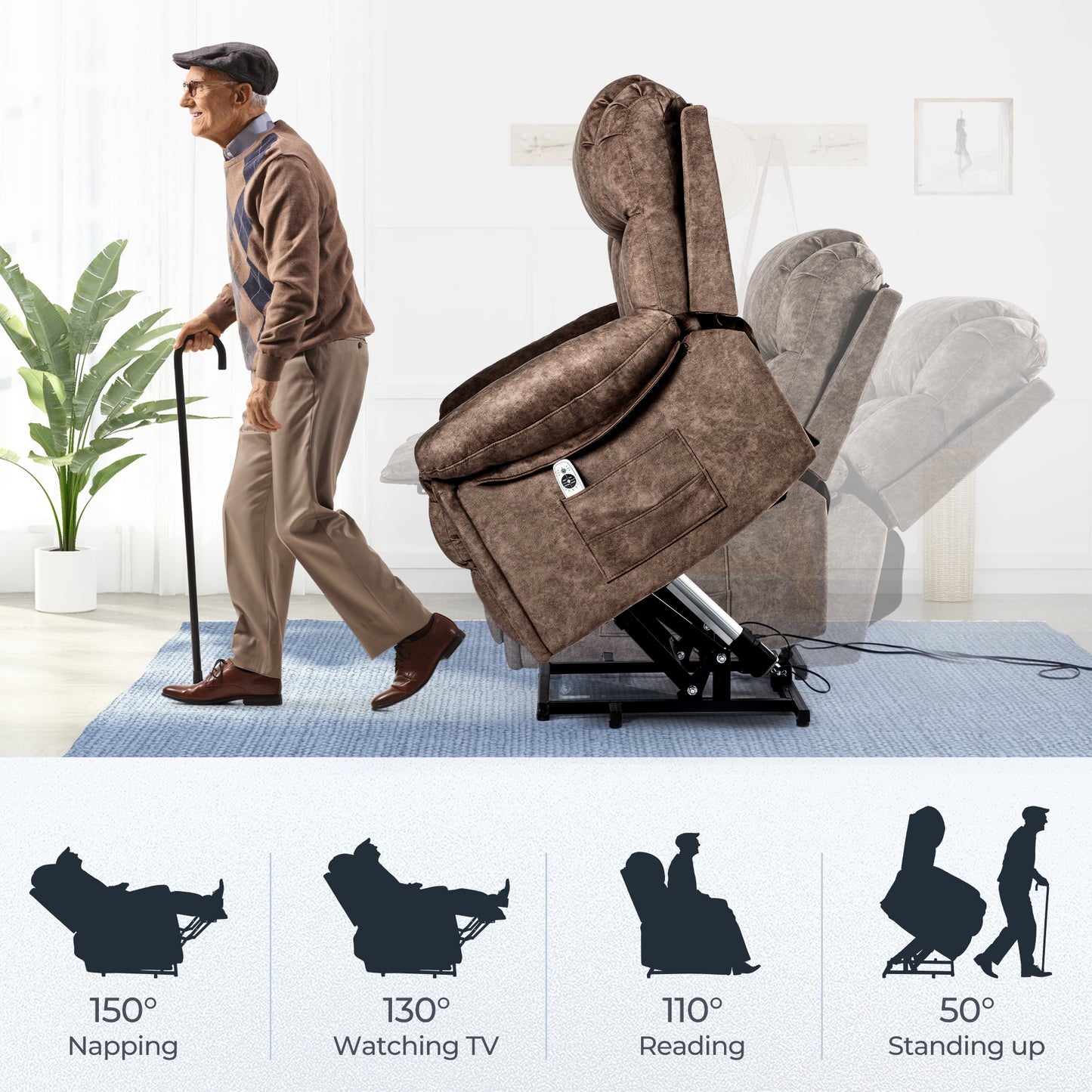 HOMYEDAMIC SP-LM9020-BROWN