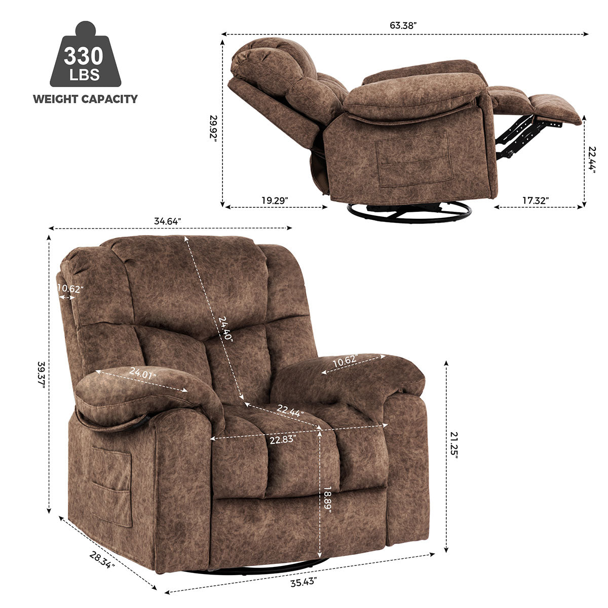 HOMYEDAMIC 9020 Brown-2