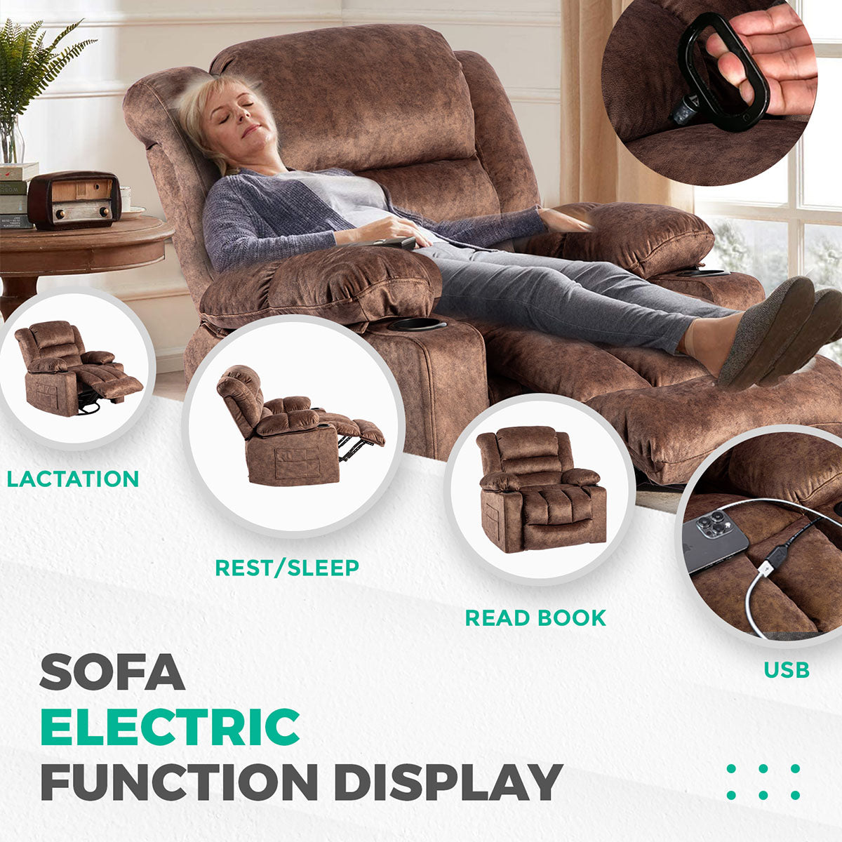 HOMYEDAMIC 9012 Brown-4