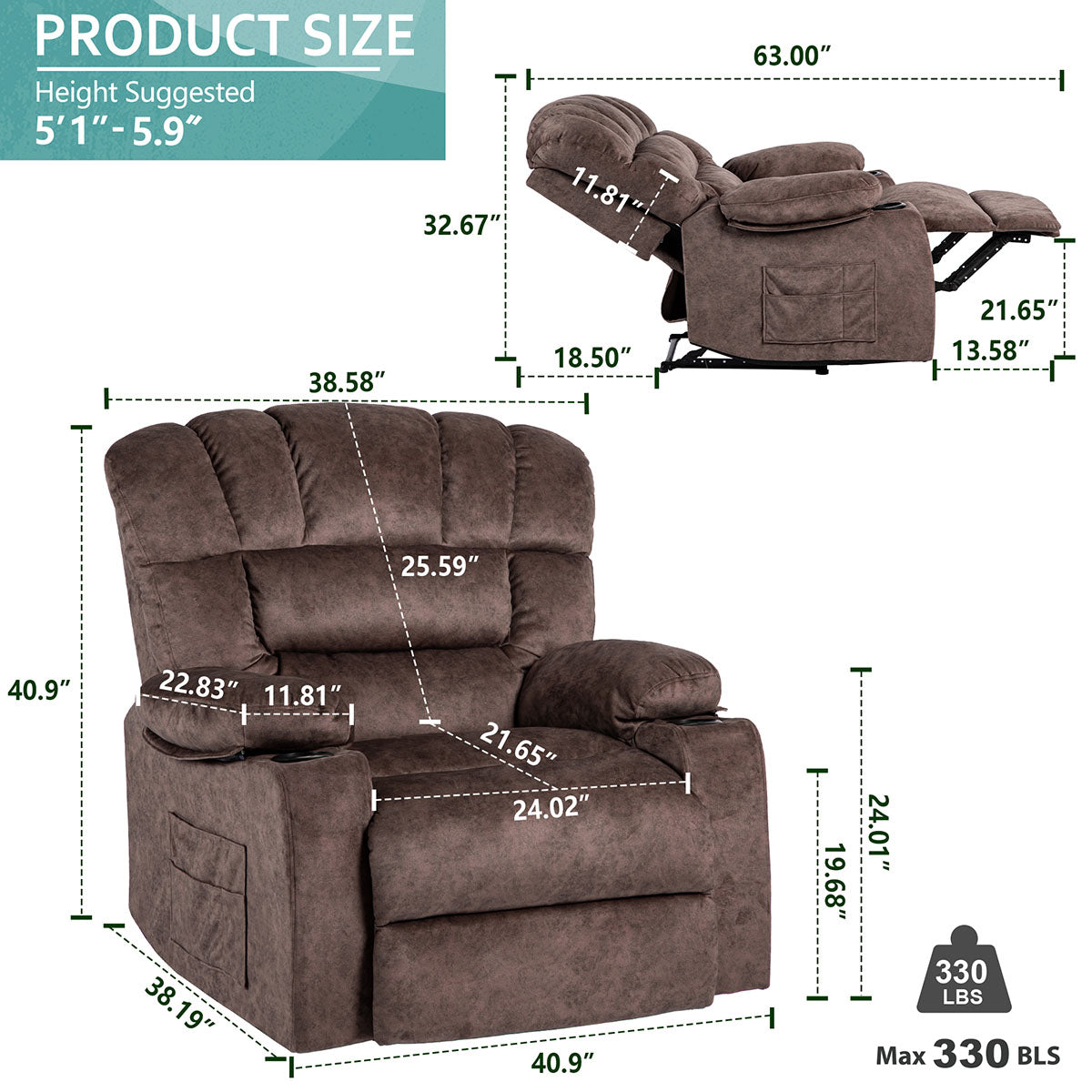 HOMYEDAMIC 9014 Brown-3